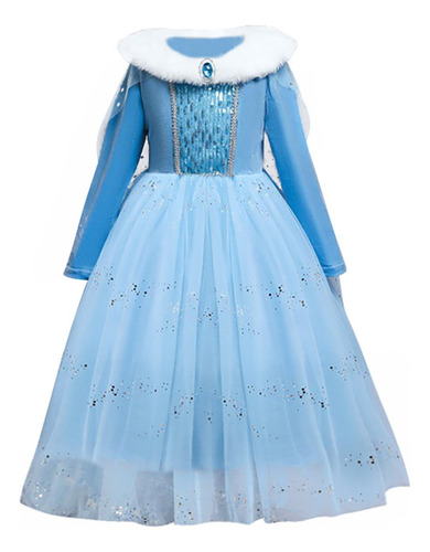 1 Disfraz De Frozen 2 For Niñas, Vestido De Princesa, Reina