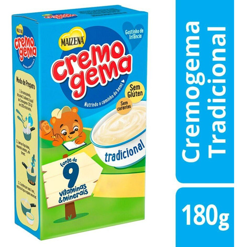 2x Maizena Cremogema Mingau Tradicional 1 X 180 G