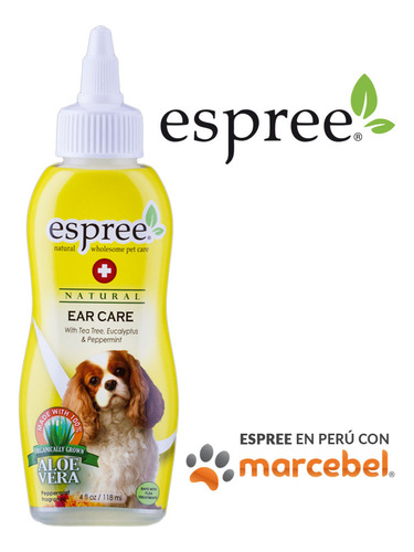 Espree Limpiador De Oídos Para Perros 118ml