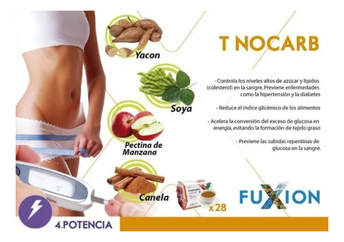 Fuxion Prunex + Termot3 + Nocarb-t Guindon Limón Y Manzana