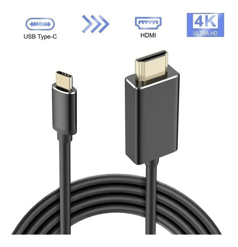 Cable Adaptador Usb Tipo C A Hdmi 4k Seisa Android Ios Itech