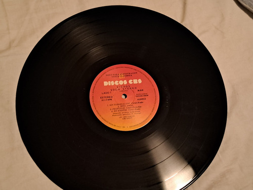 Signos Soda Stereo Vg+ Edición Promo 1986