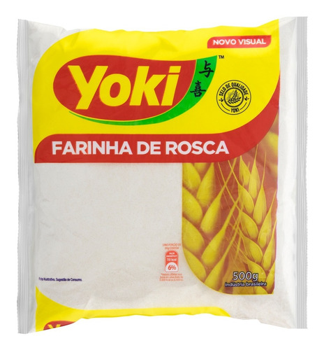 Imagem 1 de 1 de Farinha De Rosca Yoki 500g