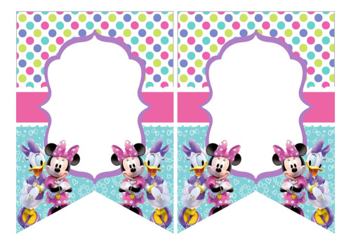 Kit Imprimible Cumpleaños Minnie Mouse Boutique 