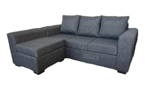 Sillon Sofa Esquinero Virginia Movil 240 X 150 Premium Tela