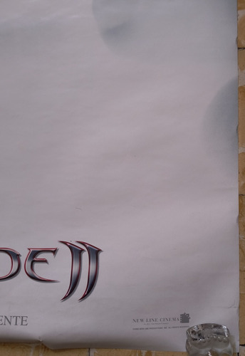 Póster Original Cine Blade 2 Guillermo Del Toro (Usado)