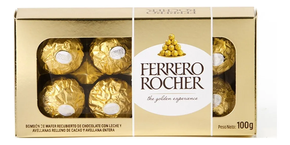 Bombón Ferrero Rocher Estuche 8 Unidades