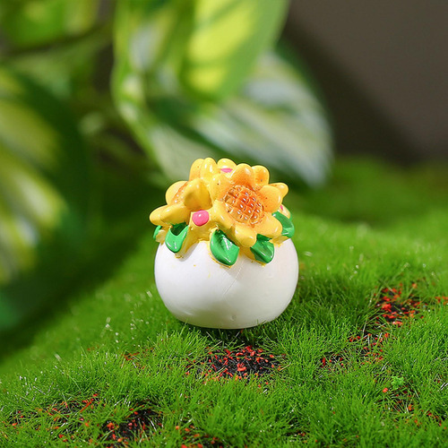 5x Mini Regalos De Cumpleaños De Flores En Macetas Para