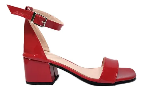 Sandalias Rojas Fiesta MercadoLibre