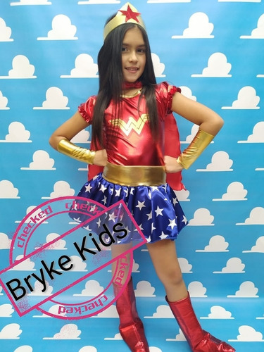 Disfraz Niña Mujer Maravilla Disfraces Halloween Wonder Woma