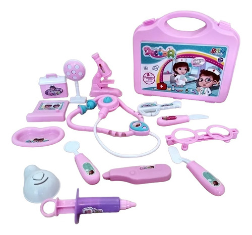 Set Doctora O Enfermera Maleta Juguete Para Niñas