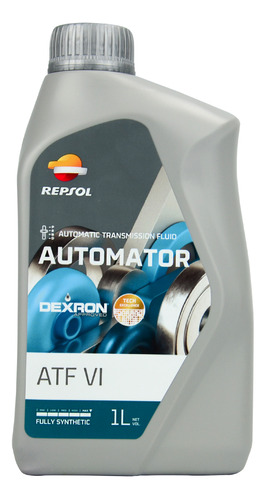 Óleo Transmissão Automática Repsol Atf Dexron 6 Sintético 1l