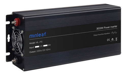 Minleaf Lcd 3000w Led Inversor De Onda Sinusoidal Pura Ac220