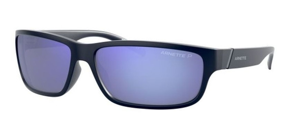 Arnette 4075 esquema personalizado Gafas Reemplazo Lente Espejo Azul Polarizado Nuevo 