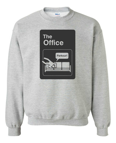 Sudadera The Office Parkour Logo Serie Sin Gorro Unisex