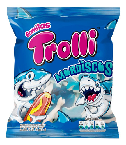 Gomita Trolli Gomas dulce sin gluten 