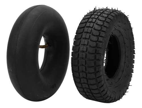 Llanta De Scooter 9x3.50-4 Duradera De Goma Negra