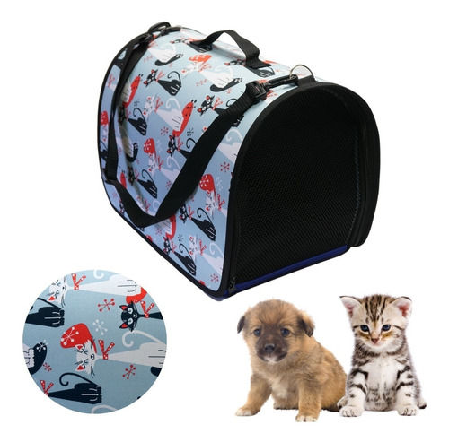 Bolso Cargador Plegable En Pvc Para Mascotas Talla L