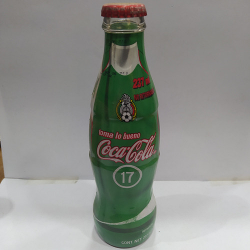 Botella Coca Cola Fútbol México 2006 Sin Abrir