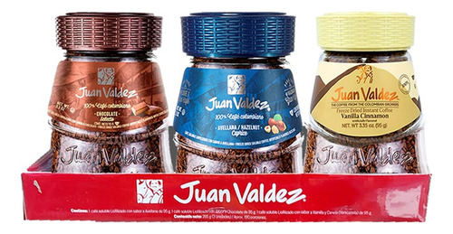 Cafe Instantaneo Juan Valdez 95g X 3 - g a $316