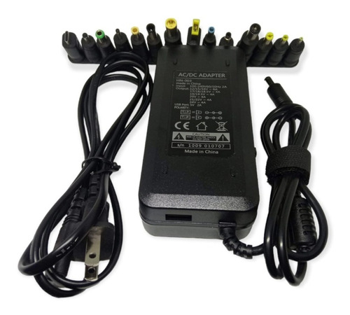 Cargador Universal Laptop 12a24 V Puerto Usb 14 Puntas 120w