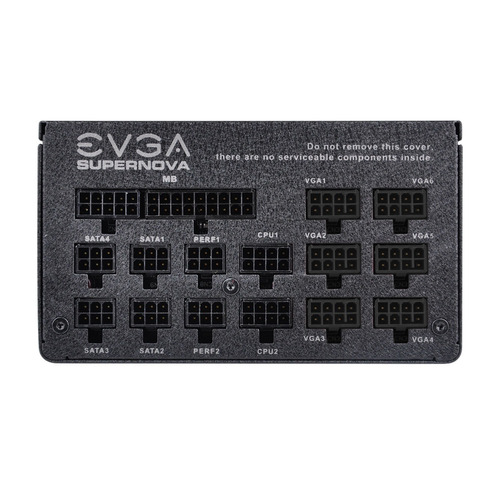 Fuente Evga 1300w G2 80 Plus Gold Supernova Modular Color Negro
