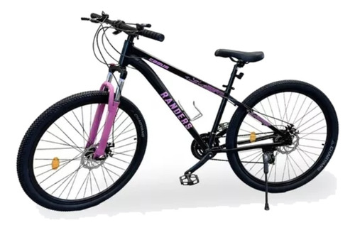 Bicicleta Rodado 29 Randers Bke2129sr Negro Rosa Shimano Cts