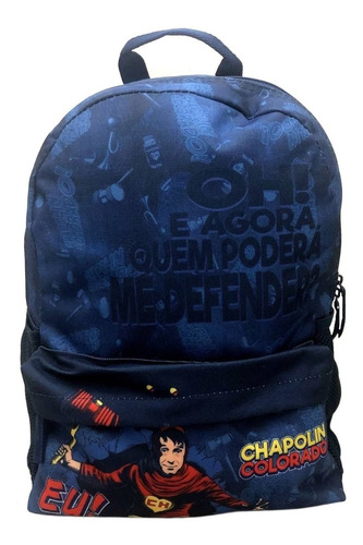 Imagem 1 de 5 de Mochila G Costas Chapolin Colorado Turma Do Chaves Original