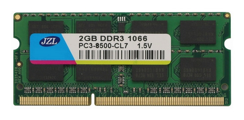 Imagen 2 de 5 de 2gb Memoria Ram Laptop Ddr3 Pc3-8500s 1066mhz Sodimm Nuevo