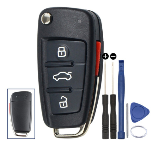 Carcasa Llave Control Autos Audi A1 A3 A4 A6 Q5 Tt S3 S4 R8