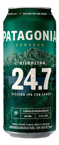 Cerveza Patagonia 24,7 Lata 473ml