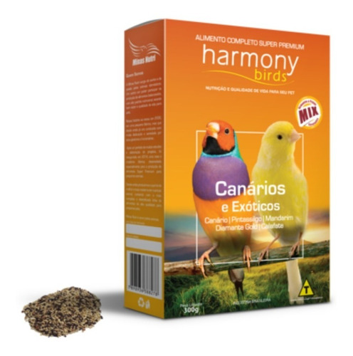 Harmony Birds Canários E Exóticos 300gr