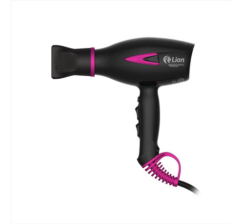 Secador De Cabelo Profissional Lion Aeropro 2150w 220v Pink