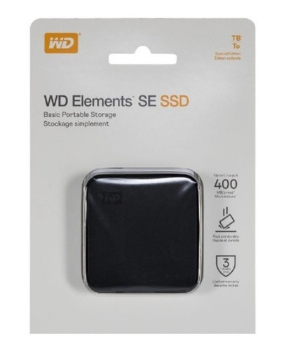 Disco Externo Solido 1tb Western Digital Durable Reforzado 