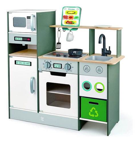 Cocinita De Juguete Para Niños Freidora Horno Microondas