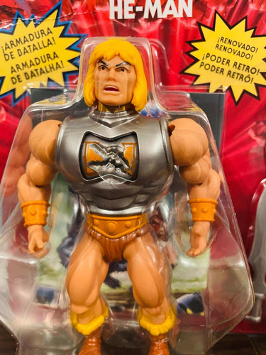 Masters Of The Universe Origins Battle Armor He-man Figura