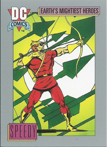 Barajita Speedy Dc Comics 1991 #75 Mightiest Heroes