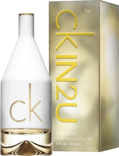 Ck In2u Calvin Klein Eau De Toilette 150ml Perfume Feminino