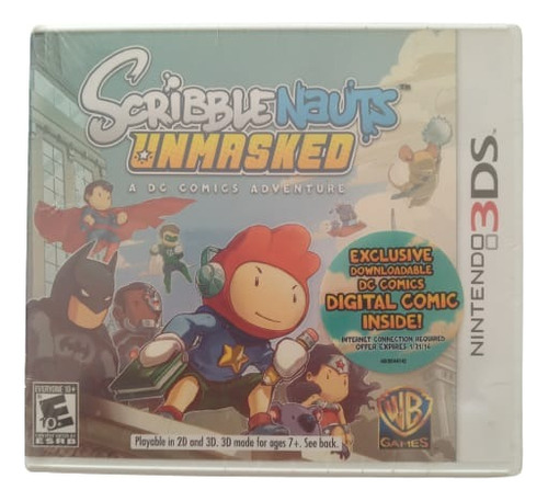 Scribblenauts Unmasked A Dc Comics Adventure 3ds 100% Nuevo