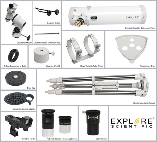 Telescopio Es Firstlight 130eq 130mm/600mm F4.6 Eq3
