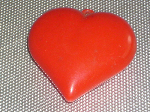 Dije Colgante Corazon Acrilico S/uso Japon Retro Cºppf777