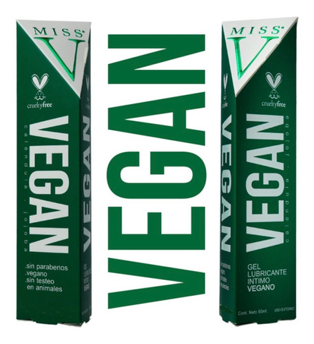 Imagen 3 de 8 de Gel Intimo Lubricante Miss V Vegano