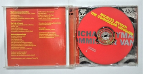 Michael Nyman The Commissar Vanishes 2 Discos Cd (Usado)