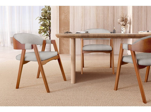 Cadeira Para Mesa De Jantar Gaia Wt