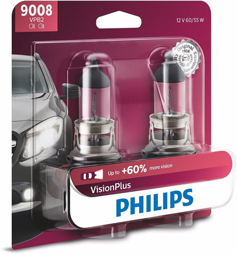 Focos Phillips Vision Plus 9008 H13