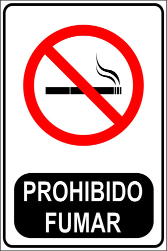 Carteles, No Estacionar, Prohibido Fumar, Etc.