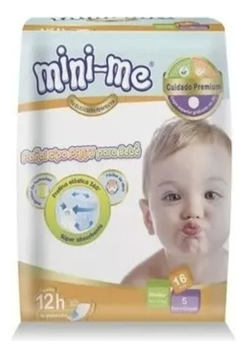 Pañales Para Bebé Mini-me Tipo Pants Talla Xg - Bulto 4 Paq