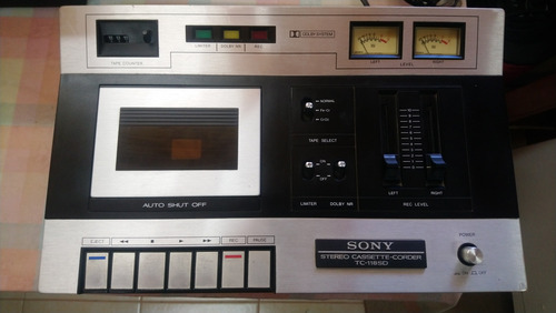 Deck Cassette Sony Tc-118sd (para Reparar) 