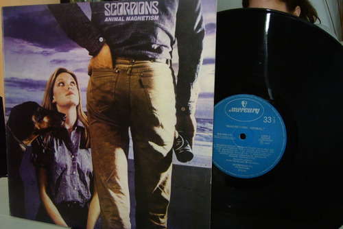 Vinilo Lp Scorpions - Magnetismo Animal - Exc - Edfargz