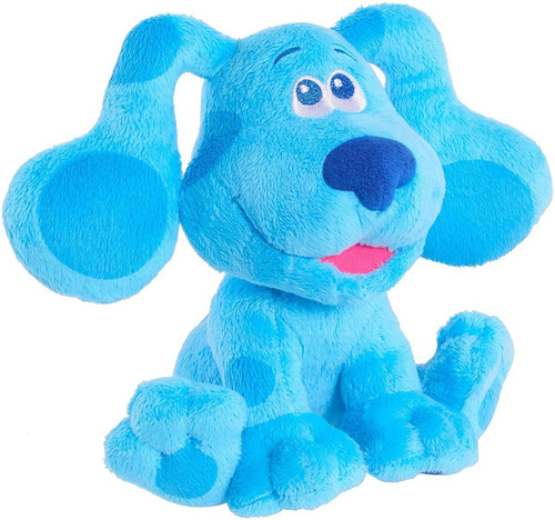 Imagen 3 de 6 de Peluche De Perro Blue Clues & You! 16 Cm - Just Play